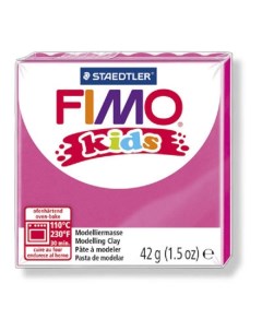 Kids полимерная глина для детей уп 42 гр цвет нежно розовый Fimo