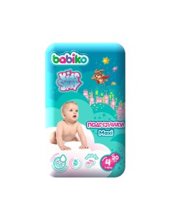 Подгузники детские Kids Story Soft Dry Maxi 7 18 кг 20 шт Babiko