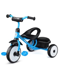 Велосипед трехколесный колеса EVA 10 8 цвет голубой Rocket