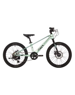 Велосипед 20 TIGER магнезиевая рама светло зелёный 2024 Novatrack