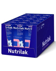 Напиток Premium 1 смесь молочная стерилизованный начальный с рождения 18x200 мл Nutrilak