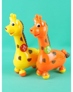 Интерактивные игрушки Жираф 20 см 2 шт Акимбо кит
