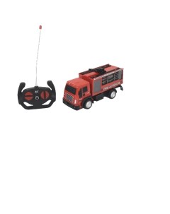 Детская игрушечная пожарная машина на радиоуправлении красная Nobrand