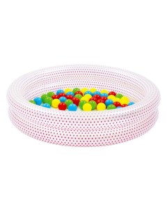 Надувной бассейн с мячами play pool розовый 91x20 см от 2 лет арт Bestway