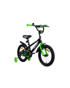 Велосипед детский Pluto 16 размер рамы 16 цвет зелёный Аист