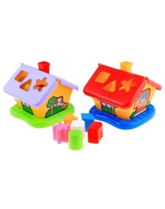 Развивающая игрушка Садовый домик с сортером цвета МИКС Полесье