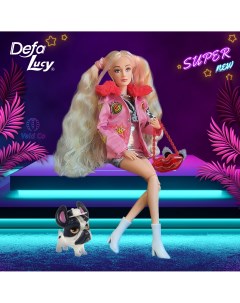 Кукла Люси с длинными волосами Модный образ 29 см 130026 Defa lucy