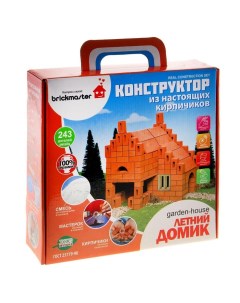 Конструктор керамический Летний домик 243 детали Brickmaster