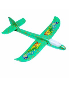 Самолет Супербыстрый диодный цвета МИКС Funny toys