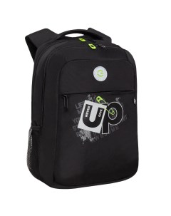 Рюкзак школьный RB 456 3 с карманом для ноутбука 13 анатомический черный Grizzly