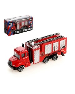 Машинка Пожарная служба спецтехника красная в ассортименте вид по наличию Автоград