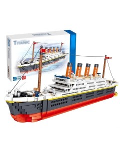 Конструктор корабль Титаник на подставке 1288 деталей Msn toys