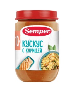 Пюре кускус с курицей 190 г Semper