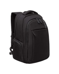 Рюкзак RQ 310 1 деловой с карманом для ноутбука два отделения черный 310 Grizzly
