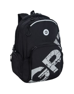 Рюкзак RU 433 1 молодежный модный для подростков черный Grizzly
