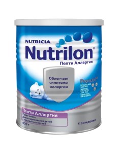 Молочная смесь Пепти Аллергия от 0 до 6 мес 400 г Nutrilon