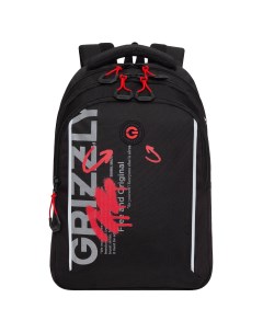 Рюкзак школьный с карманом для ноутбука 13 анатомический для мальчика RB 452 32 Grizzly