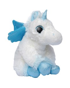 Мягкая игрушка Единорог голубой 20 см Molli