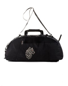 Спортивная сумка рюкзак T01 черная объем 45 литров Мир в сумке