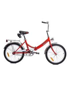 Велосипед Кама с фонарем рама 14 2023 года красно белый Forward