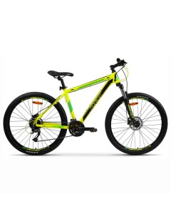 Велосипед Quest 26 размер рамы 16 цвет желто зеленый Аист