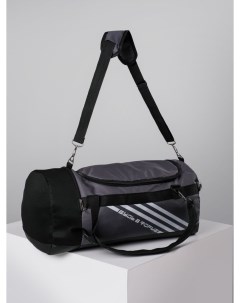 Спортивная сумка Ref01 черная объем 47 литров Мир в сумке
