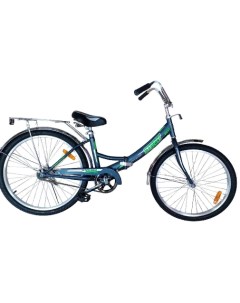 Велосипед Street Beat 141 24 1s 2023 серый зеленый Black aqua