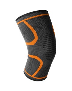 Наколенник волейбольный с гелем р XL цвет черный Sportex
