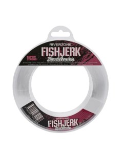 Леска FishJerk 150м 0 8мм 48 5lb clear Riverzone
