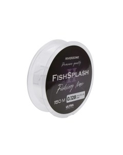 Леска FishSplash II 150м 0 128мм 3 6lb clear Riverzone