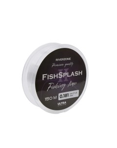 Леска FishSplash II 150м 0 181мм 7lb clear Riverzone