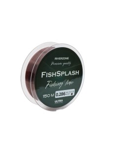 Леска FishSplash I 150м 0 286мм 14 5lb brown Riverzone