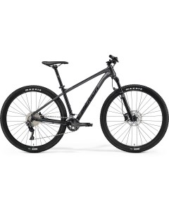 Велосипед Big Nine 500 29 L 18 5 тёмно серебрянный чёрный Merida