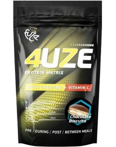 Мультикомпонентный протеин PureProtein FUZE Creatine Шоколадное печенье 750г 4uze