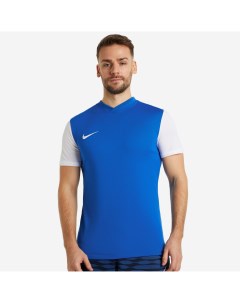 Футболка для футбола размер S синяя белая DH8035 463 Nike