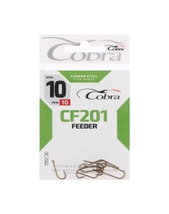 Крючки FEEDER серия CF201 10 10 шт Cobra