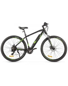 Электровелосипед Ultra MAX 2024 колеса 29 до 50км пробег черно зеленый Eltreco