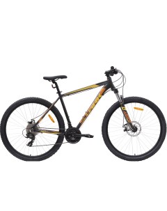 Велосипед Indy 29 2 D 2024 18 темный мультицвет оранжевый желтый Stark