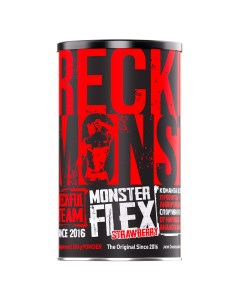 Комплекс для суставов и связок Monster Flex Клубника 300 г 30 порций Reckful