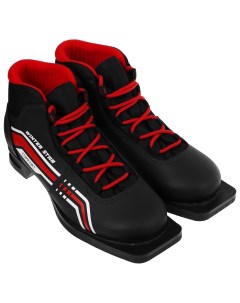 Ботинки лыжные comfort цвет чёрный лого красный 75 размер 44 Winter star