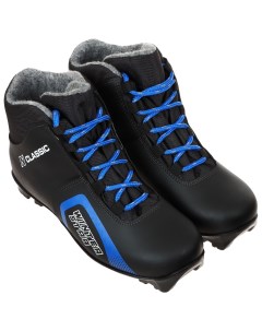 Ботинки лыжные classic цвет чёрный лого синий N размер 44 Winter star