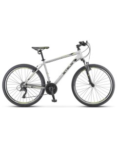 Велосипед 26 Navigator 590 V K010 цвет серый салатовый размер 20 Stels