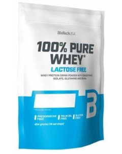 Протеин BioTech 100 Pure Whey Lactose Free 454 г chocolate Biotechusa