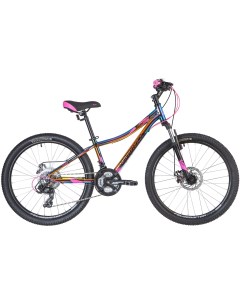 Велосипед Katrina 21 D 2020 12 фиолетовый металлик Novatrack