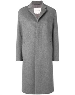 Mackintosh 0001 однобортное пальто 40 серый Mackintosh 0001