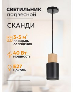 Светильник потолочный подвесной лофт Bsn-light