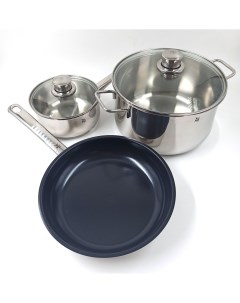 Набор посуды из трех предметов Diadem Plus 0730329990 Wmf