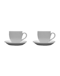 Набор из 2 кофейных чашек 10х6 7х6 см 100 мл 0170_2 Lubiana