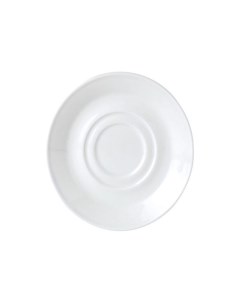 Набор блюдец 6 шт Simpl White фарфоровые 11 5 см цвет белый Steelite