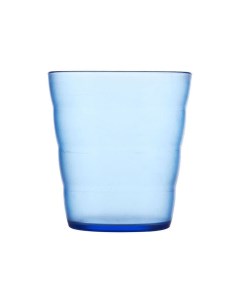 Набор стаканов Олд Фэшн 4 шт HANNA пластиковые 250 мл цвет синий Linden